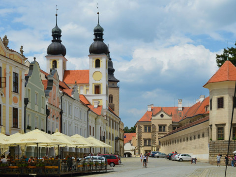 Telč, kostel Jména Ježíš