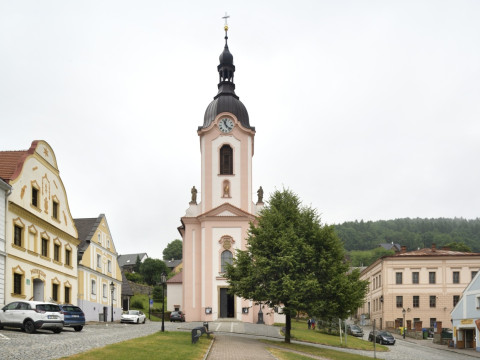 Štramberk, kostel sv. Jana Nepomuckého