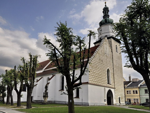 Bruntál, kostel Nanebevzetí Panny Marie