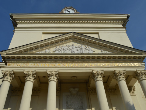 Slavkov u Brna, kostel Vzkříšení Páně s kaplí sv. Jakuba
