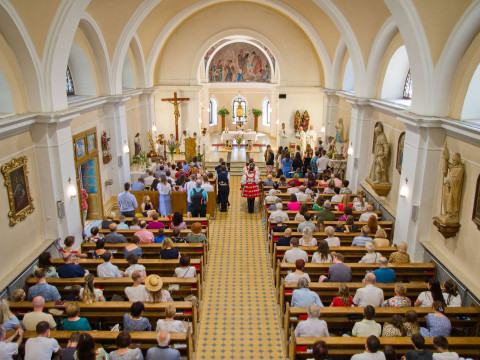 Brno-Bystrc, kostel sv. Jana Křtitele a sv. Jana Evangelisty